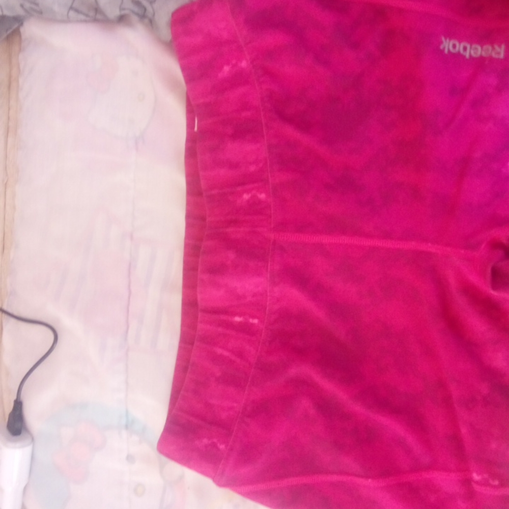 I'm silly a beautiful pink and purple shorts